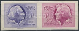 ** 1956 Bélyegnap Vágott Pár (5.000) (törések / Creases) - Altri & Non Classificati