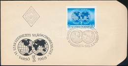 1965 Évfordulók - Események (III.) - Varsói Szakszervezeti Világkongresszus Vágott Bélyeg FDC - Andere & Zonder Classificatie