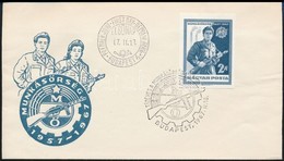 1967 Évfordulók - Események (V.) Vágott Bélyeg FDC - Sonstige & Ohne Zuordnung