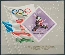 ** 1967 Téli Olimpia III. Vágott Blokk (3.500) - Andere & Zonder Classificatie