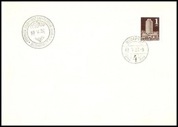 ** 1969 Közlekedés II. Kiegészítő Vágott érték FDC-n (3.000) - Altri & Non Classificati