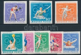 ** 1970 Magyar Olimpiai Bizottság Vágott Sor (3.500) - Altri & Non Classificati