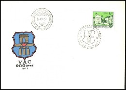 1974 Tájak-városok Vágott Bélyeg FDC-n (4.500) - Other & Unclassified