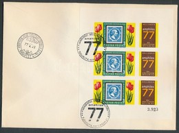 1977 Amphilex Vágott Kisív FDC-n (4.000) - Sonstige & Ohne Zuordnung