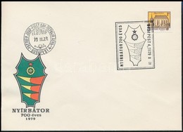 1979 Tájak-városok Vágott Bélyeg FDC-n (4.000) - Altri & Non Classificati