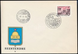 1980 Tájak-városok VIII. Vágott Bélyeg FDC-n (4.000) - Other & Unclassified