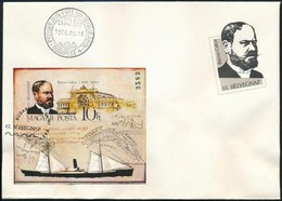 1988 Bélyegnap (61.) Vágott Blokk FDC (7.000) - Andere & Zonder Classificatie