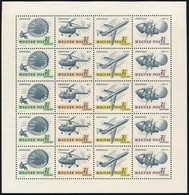 ** 1967 Bélyegnap Aerofila II. 4 Db Teljes ív (12.000) - Andere & Zonder Classificatie