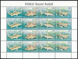 ** 1997 Védett Hazai Halak 5 Db Teljes ív (11.000) - Autres & Non Classés