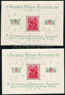 ** 1938 1 Db Eucharisztikus + 2 ORBÉK Blokk (24.000) (töröttek / Folded) - Otros & Sin Clasificación