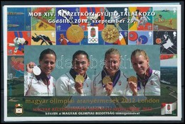 ** 2012 MOB XIV. Nemzetközi Gyűjtő Találkozó Gödöllő - Magyar Olimpiai Aranyérmesek Emlékív, Szabó és Fazekas Képeik Ala - Altri & Non Classificati