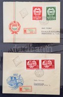 1957-1959 67 Db FDC 32 Kartonlapra Feldolgozva, Magas Katalógusérték - Sonstige & Ohne Zuordnung