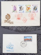 1964-1969 44 Db FDC 22 Kartonlapra Feldolgozva, Magas Katalógusérték - Sonstige & Ohne Zuordnung