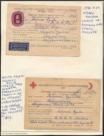 1947-1948 9 Db Levelezőlap, Közte 7 Db Orosz Hadifogoly Táborból - Sonstige & Ohne Zuordnung