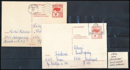 1972 60f Díjjegyes Levelezőlap Alsó Osztóvonal Nélkül, Támpéldánnyal - Sonstige & Ohne Zuordnung