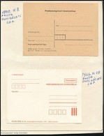 1963-1980 8 Db 'POSTASZOLGÁLATI LEVELEZŐLAP', Közte Kettő Futott - Sonstige & Ohne Zuordnung
