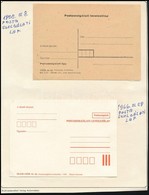 1963-1980 8 Db 'POSTASZOLGÁLATI LEVELEZŐLAP', Közte Kettő Futott - Altri & Non Classificati