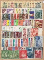 ** O 1940-1960 4 Klf önálló érték + 15 Klf Sor, A Repülő 1Ft Pecsételt - Altri & Non Classificati