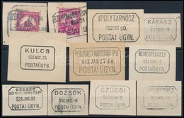 11 Db Postaügynökségi Kivágás - Sonstige & Ohne Zuordnung