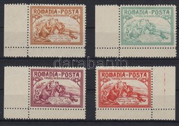 * Románia 1906 Jótékonyság Mi 169-172 Teljes Hamisítványok ívszéllel és üres Mezővel - Autres & Non Classés