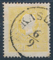 O 1858 2kr II Sárga 'KASC(HAU)' Certificate: Steiner - Other & Unclassified