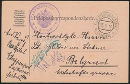 1916 Tábori Posta Levelezőlap / Field Postcard 'EP LAJKOVAC A' - Autres & Non Classés
