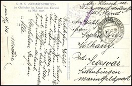 1916 Képeslap Haditengerészeti Postával / Navy Mail Postcard 'S.M.S. PLANET' - Autres & Non Classés