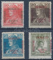 * Szeged 1919 4 Klf Károly-Zita érték Bodor Vizsgálójellel (11.500) - Andere & Zonder Classificatie