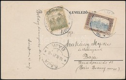 1921 Zaránk Képeslap Tarnaméráról Feladva A Szerb Megszállás Alatt Levő Bajára - Other & Unclassified