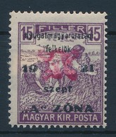 * Nyugat-Magyarország II. 1921 Arató 15f Garancia Nélkül (80.000) - Altri & Non Classificati