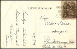 1938 Képeslap HORPÁCS NÓGRÁD VM. Postaügynökségi Bélyegzéssel - Other & Unclassified