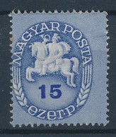 (*) 1946 Lovasfutár 15ezerP Eltolódott Fogazással - Altri & Non Classificati