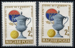 ** 1962 Középeurópai Kupa, A Vasas Emblémában Fehér Részek + Támpéldány - Other & Unclassified