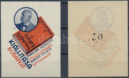 ** 1931/3a + 3b Schmidt József Bélyeg Gyűjtemény Kiállítás Emlékblokk 2 Db (12.000) - Sonstige & Ohne Zuordnung