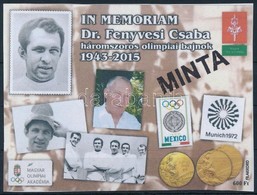 ** 2015 In Memoriam Dr Fenyvesi Csaba MINTA Emlékív - Sonstige & Ohne Zuordnung