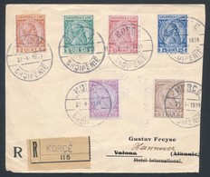 1914 Ajánlott Levél Hannoverbe / Registered Cover To Hannover - Autres & Non Classés