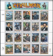 ** 1995 Híres Emberek Kisív,
Famous People Minisheet
Mi 2583-2602 - Other & Unclassified