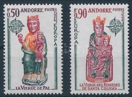 ** 1974 Europa CEPT: Szobrok Sor,
Europa CEPT: Sculptures Set
Mi 258-259 - Autres & Non Classés