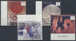 ** 2004 Olimpia Athén ívszéli Sor Mi 4097-4100 - Andere & Zonder Classificatie