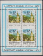 ** 1978 Labdarúgó VB, Argentína (II.) Kisív Mi 1322 - Andere & Zonder Classificatie