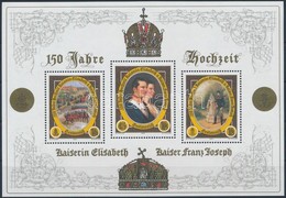 ** 2004 I. Ferenc József és Sissi Házasságkötése Blokk,
Wedding Of Franz Joseph I. And Sisi Block
Mi 23 - Sonstige & Ohne Zuordnung
