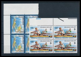 ** 1987 Sport Sor ívszéli 4-es Tömbökben Mi 2311-2312 - Altri & Non Classificati