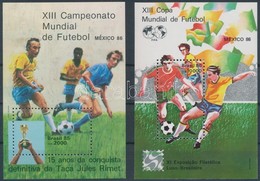 ** 1985 Labdarúgó VB Blokk Mi 68 + 1986 Blokk 69 - Altri & Non Classificati