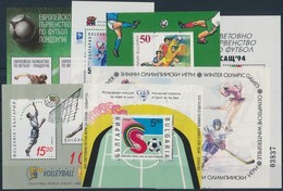 ** 1990-1996 Sport Motívum 7 Db Blokk - Sonstige & Ohne Zuordnung