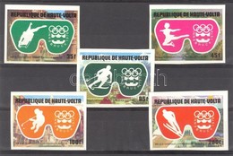 ** 1975 Téli Olimpiai Játékok Innsbruck Vágott Sor Mi 603-607 - Andere & Zonder Classificatie