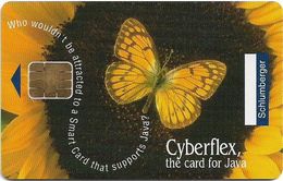 France - Cyberflex The Card For Java - Butterfly, Promo Dummy Card - Other & Unclassified