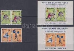 ** 1972 Müncheni Nyári Olimpia Sor Párokban Mi 845-848 + Blokksor Mi 354-355 - Otros & Sin Clasificación