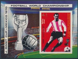** 1970 Futball Világbajnokság Vágott Blokk Mi 125 - Other & Unclassified