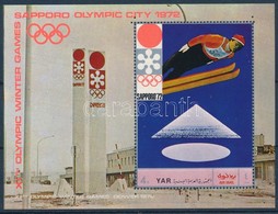 ** 1970 Téli Olimpiai Játékok, Sapporo Blokk Mi 147 - Autres & Non Classés