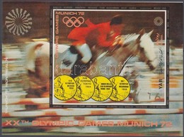 ** 1971 Nyári Olimpia, München Blokk Mi 176 - Andere & Zonder Classificatie
